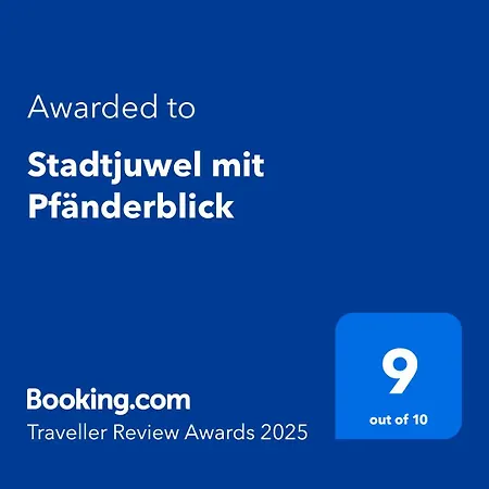 Stadtjuwel Mit Pfaenderblick Apartament *